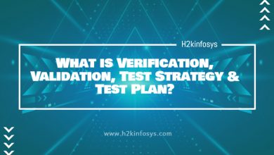 What is Verification, Validation, Test Strategy & Test Plan