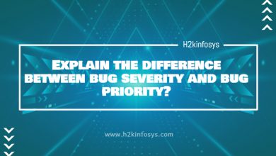 Explain the difference between bug severity and bug priority