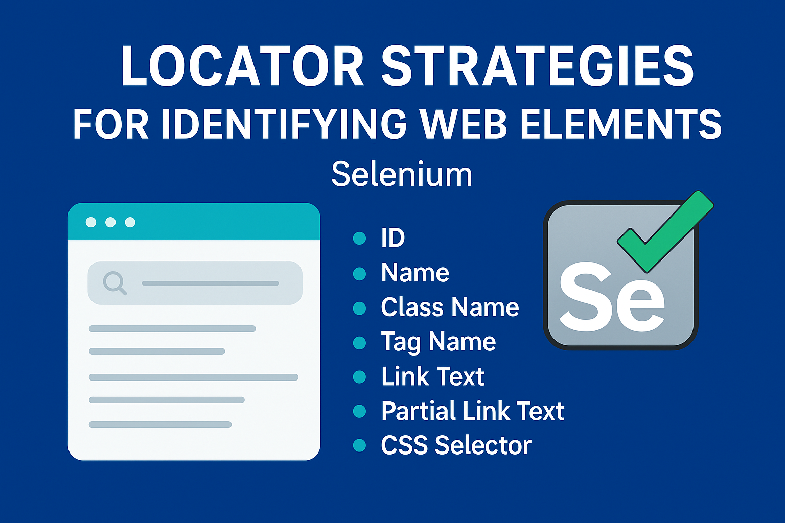 Identifying web elements