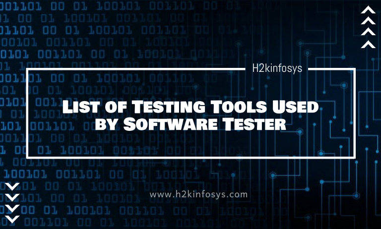 List of Testing Tools Used by Software Tester