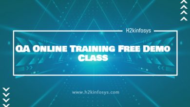 QA Online Training Free Demo Class