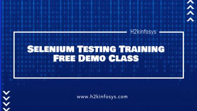 Selenium Testing Training Free Demo Class