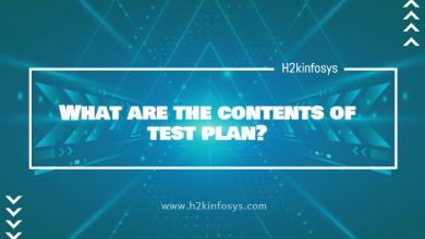 What are the contents of test plan