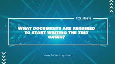 What documents are required to start writing the test cases