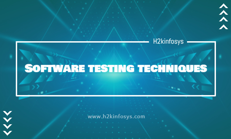 Software testing techniques Software testing techniques