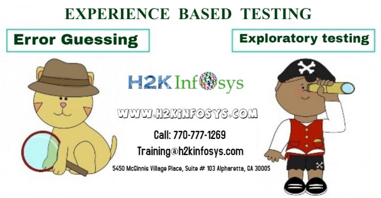 experience based testing