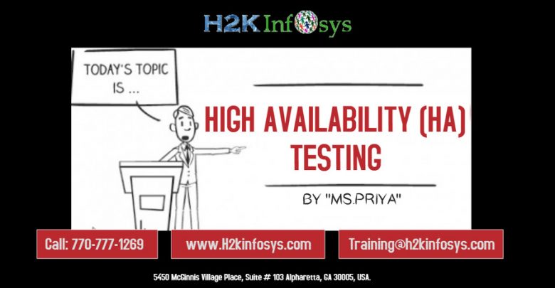 high availability testing