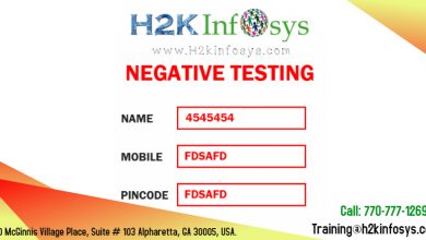 NEGATIVE TESTING