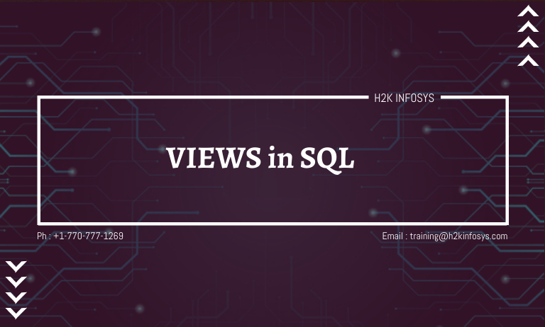 VIEWS in SQL VIEWS in SQL