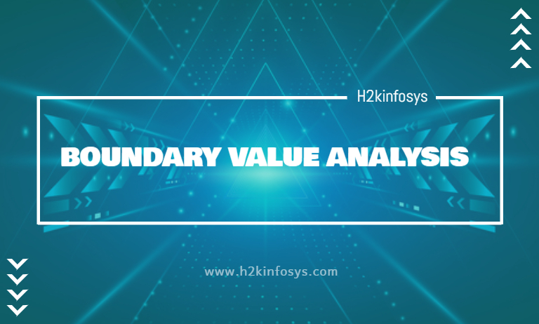 BOUNDARY VALUE ANALYSIS