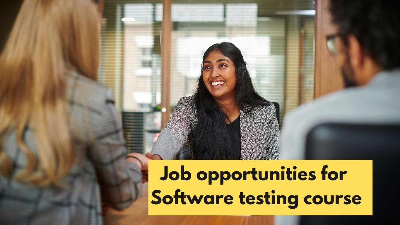 Job opportunities for Software testing