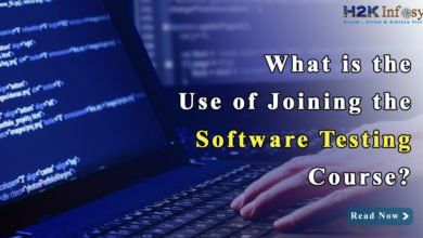 What is the use of joining the Software testing course