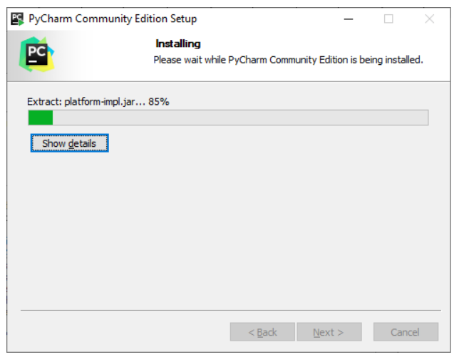 Installation of Python with PyCharm on Windows