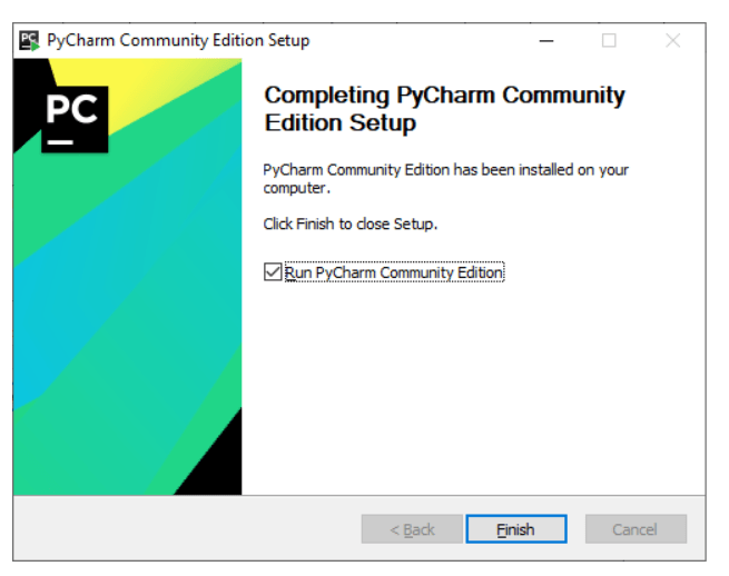 Installation of Python with PyCharm on Windows