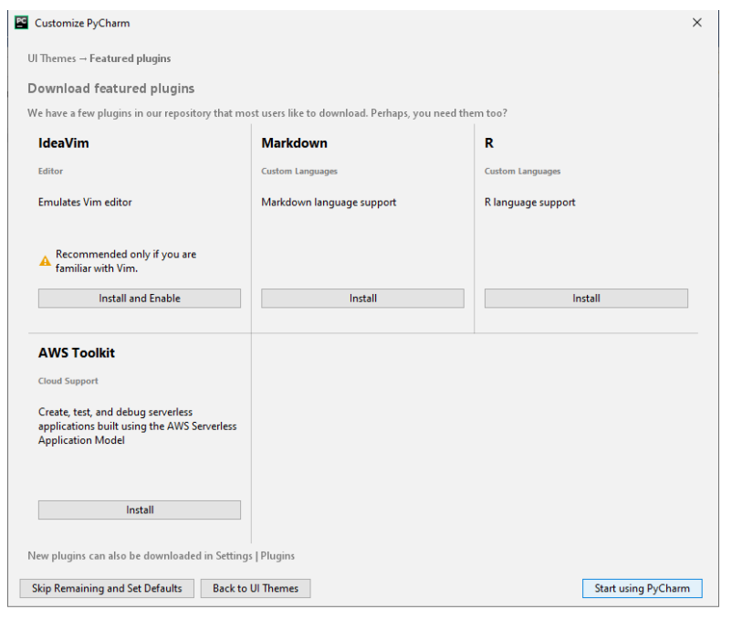 Installation of Python with PyCharm on Windows