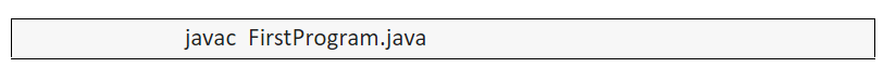 Write your First Basic Java Program