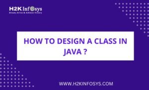How to design a Class in Java