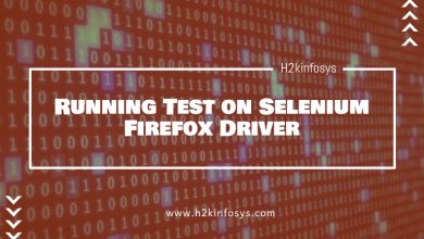 Running Test on Selenium Firefox Driver1