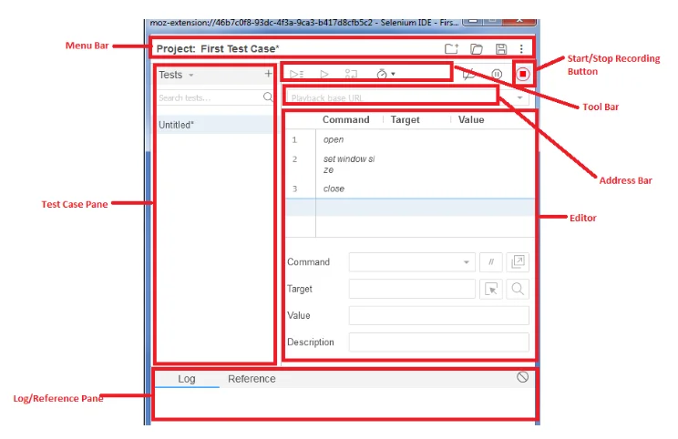 Selenium IDE Basics