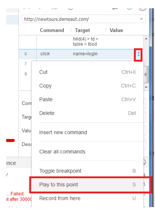 Using Selenium IDE with Scripts and Assert & Verify Commands