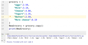 python dict python dict