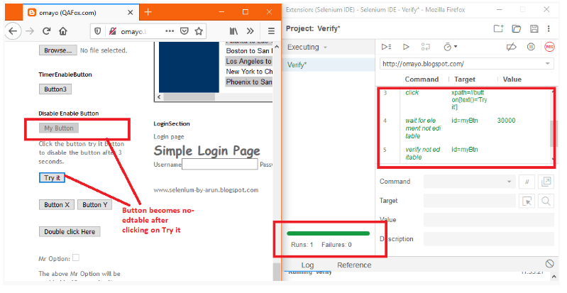 Introduction to Verify Element Present and Wait in Selenium IDE