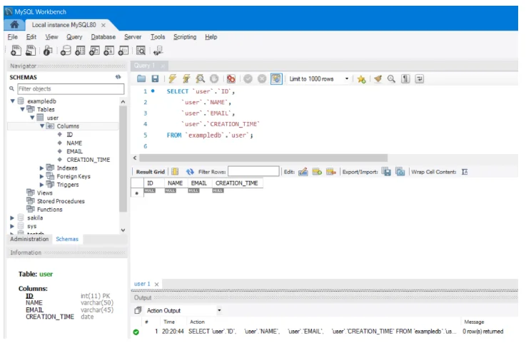 CRUD Operations on DB CRUD Operations on DB