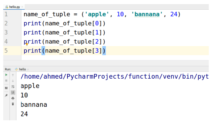 Python TUPLE ? | H2kinfosys Blog