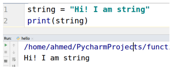 What are Python Strings ?