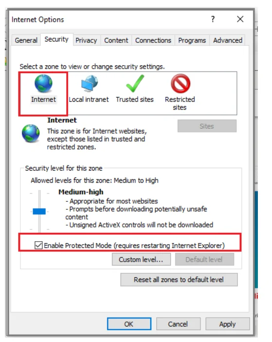 Running Tests on Selenium using Internet Explorer browser
