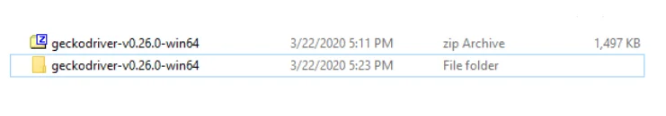 Running Test on Selenium Firefox Driver
