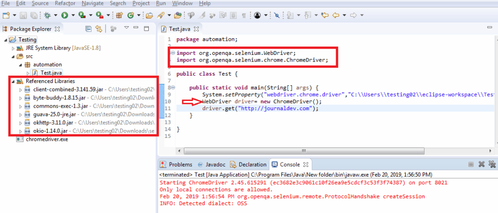 Selenium JARs Download and Configure in Eclipse Selenium testing