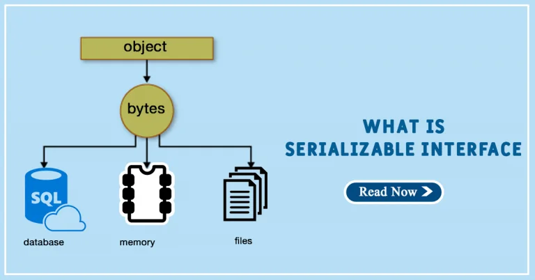 SERIALIZABLE INTERFACE