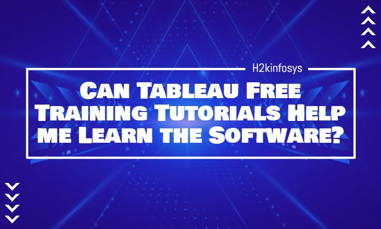 Can Tableau Free Training Tutorials Help Me Learn the Software? Can Tableau Free Training Tutorials Help Me Learn the Software