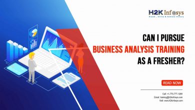 Can I Pursue Business Analysis Training as a Fresher