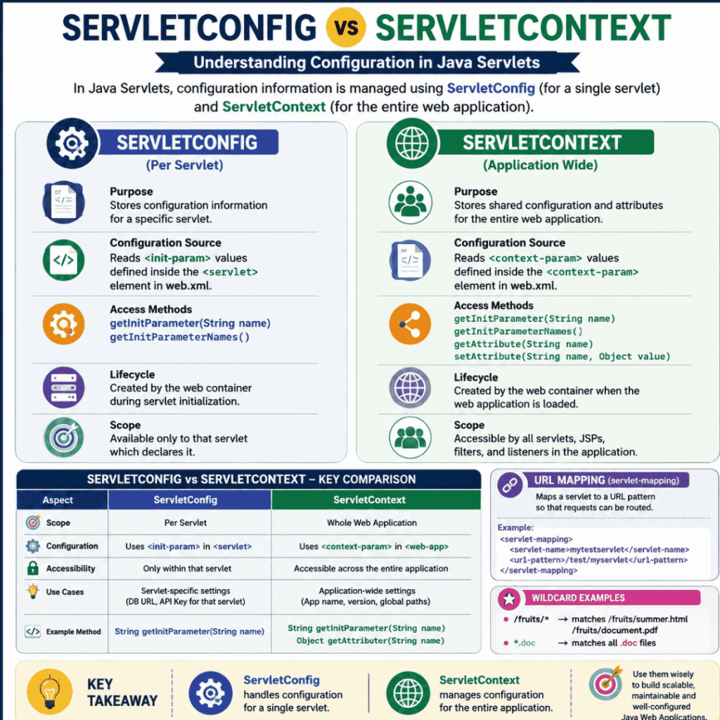 Servlet Configuration and Context Servlet Configuration