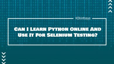 Can I Learn Python Online to Use It For Selenium Testing