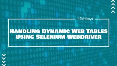 Handling Dynamic Web Tables Using Selenium WebDriver Handling Dynamic Web Tables Using Selenium WebDriver