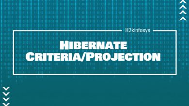 Hibernate Criteria Projection