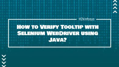 How to Verify Tooltip with Selenium WebDriver using Java