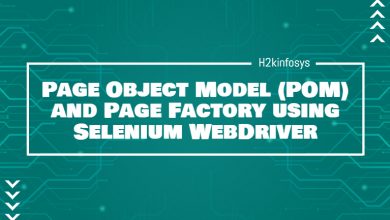 Page Object Model and Page Factory using Selenium WebDriver