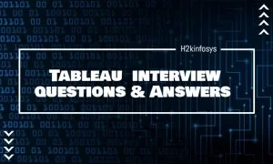 Tableau Interview Questions and Answers