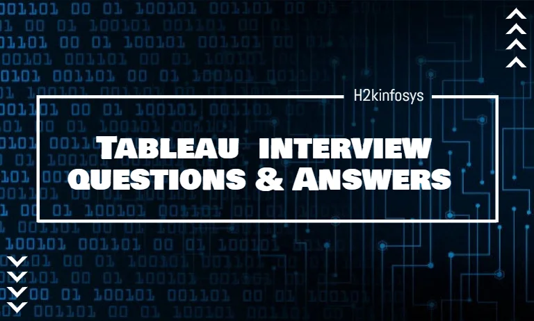 Tableau Interview Questions and Answers