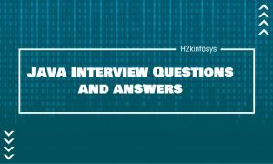 Java Interview Questions and answers