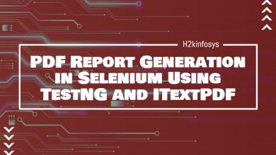 PDF Report Generation in Selenium Using TestNG and ITextPDF