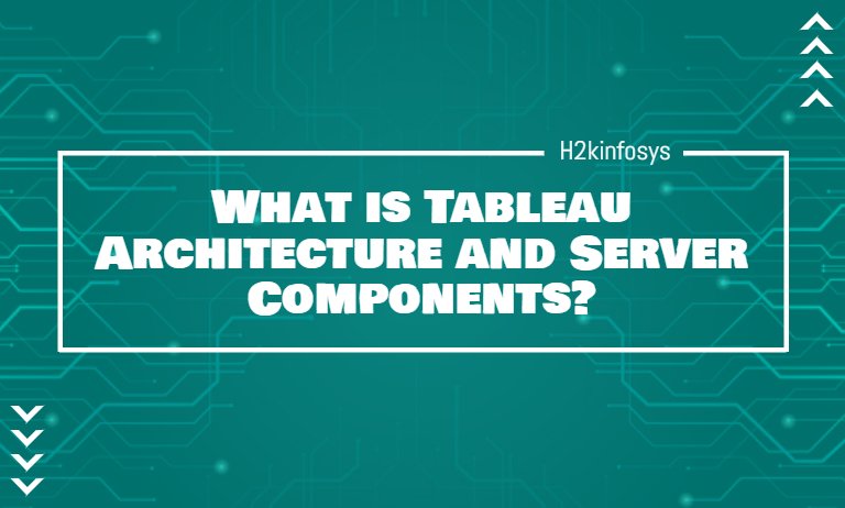 What is Tableau Architecture and Server Components