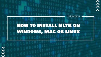 How to Install NLTK on Windows, Mac or Linux