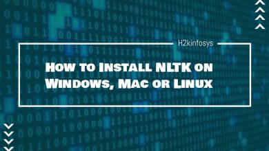 How to Install NLTK on Windows, Mac or Linux