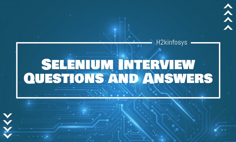 Selenium Interview Questions and Answers