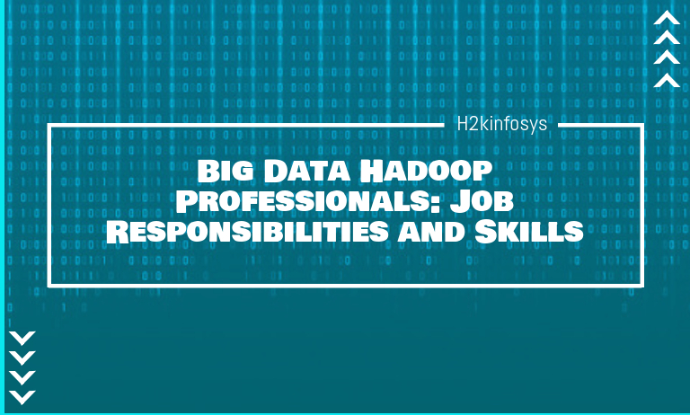 Big Data Hadoop Professionals: Job Responsibilities and Skills